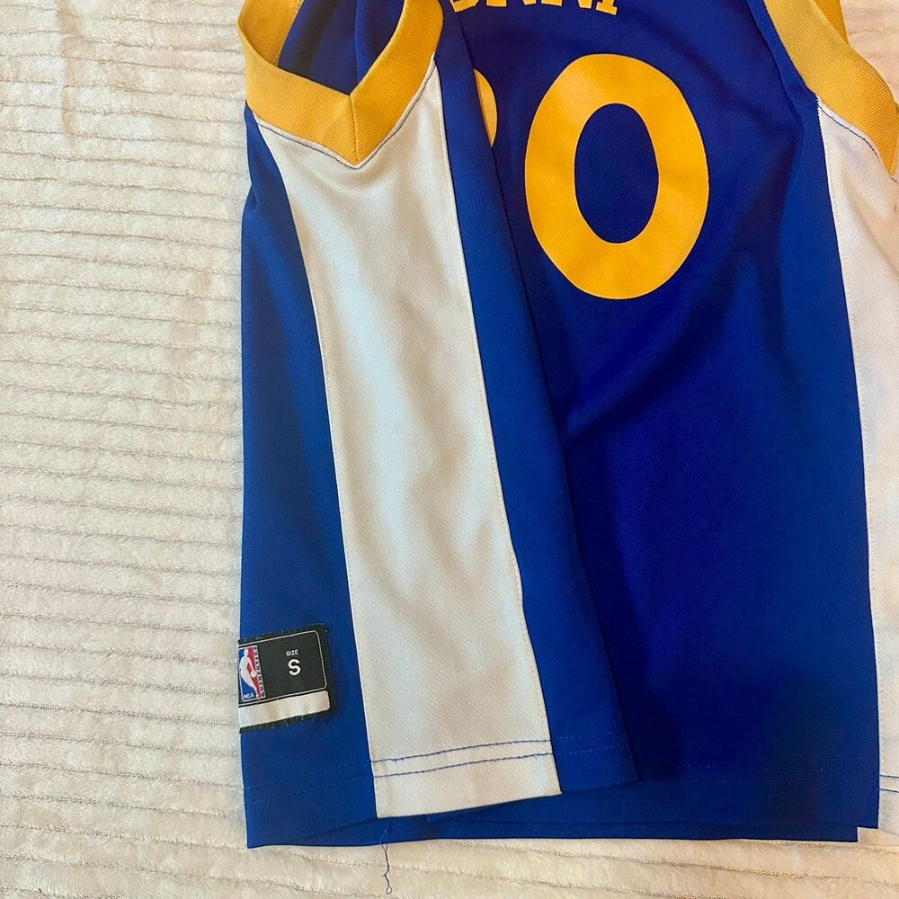 Golden State WARRIORS Steph Curry Adidas Jersey Size Youth Small - Picture 4 of 8